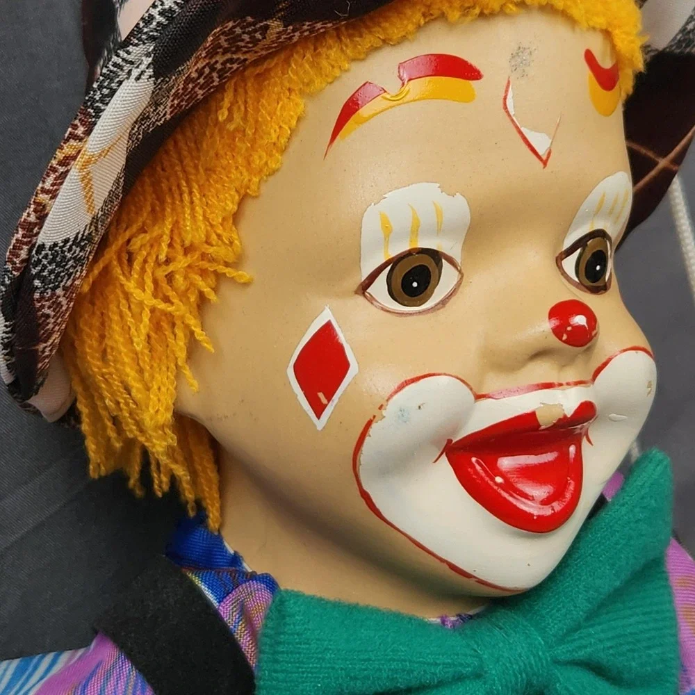 Vintage Monarch Collection Clown Porcelain 12